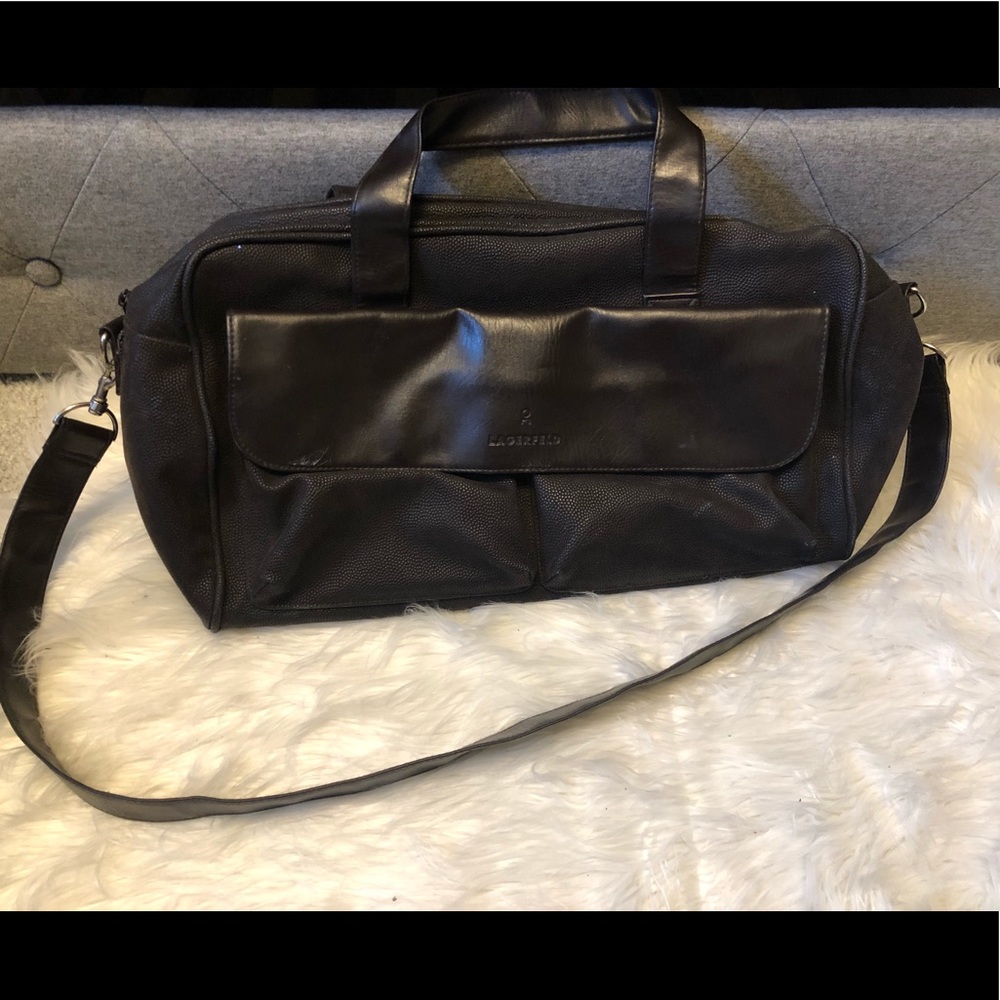 Karl Lagerfeld overnight bag